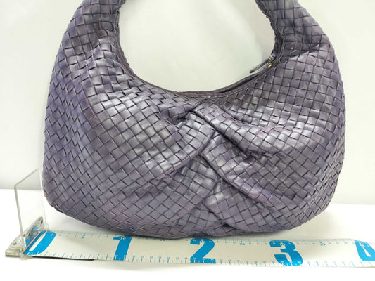 BOTTEGA VENETA Intrecciato Intrecciato Intrecciato Leather One Shoulder Bag 115653 VGIF1 5004 Purple Shoulder Bag