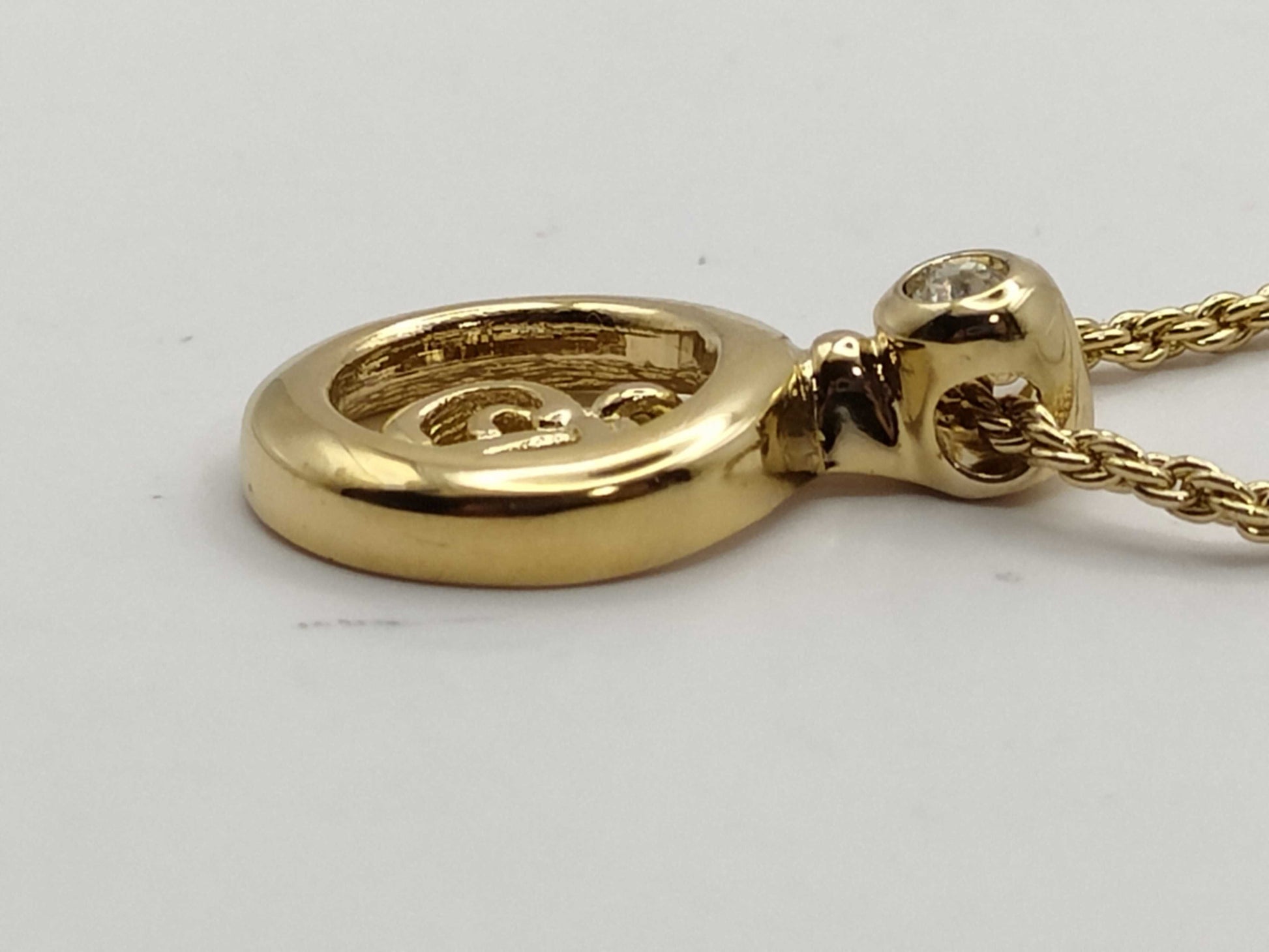 Dior Christian Dior Necklace GP Gold Necklace