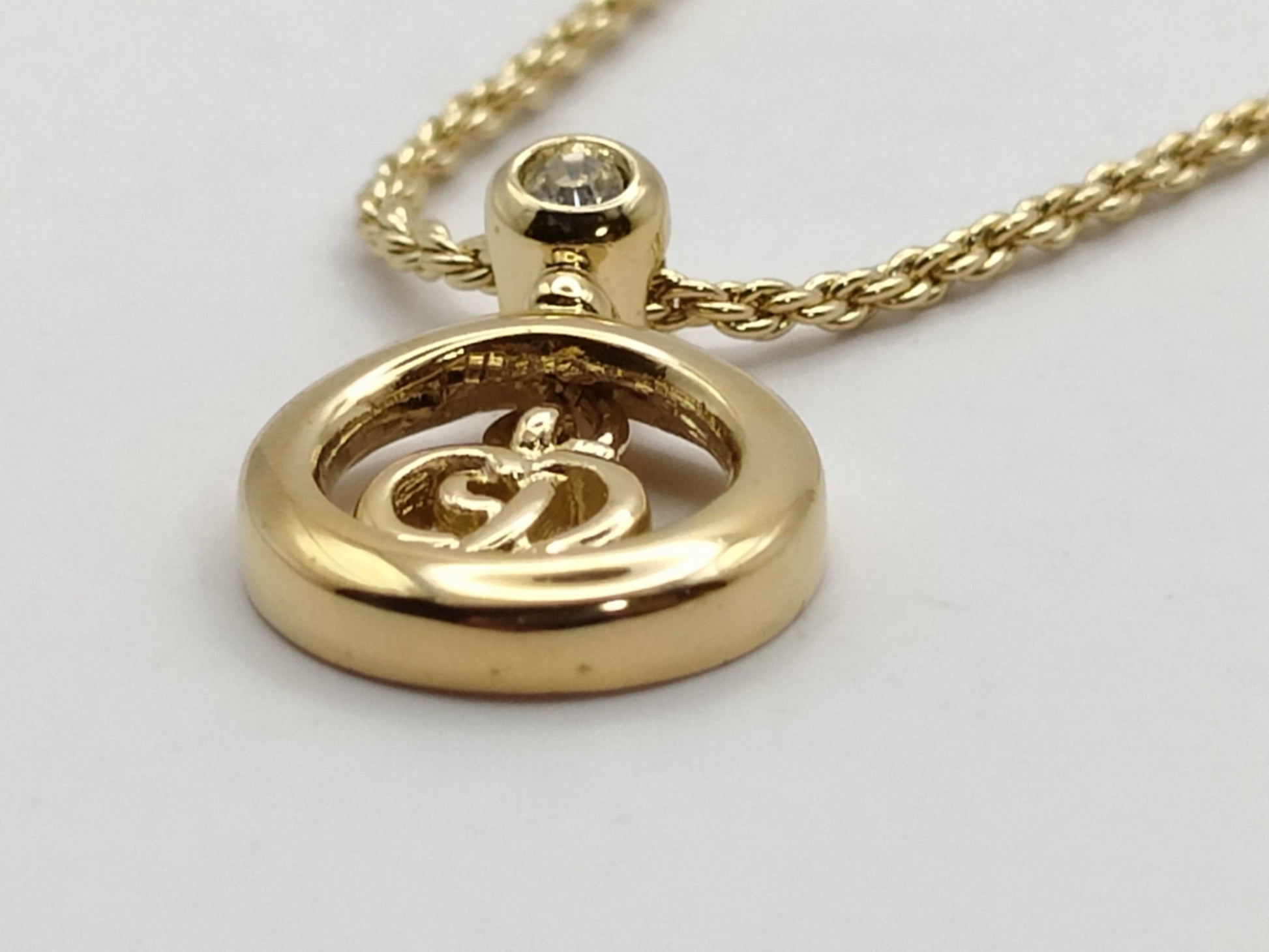Dior Christian Dior Necklace GP Gold Necklace