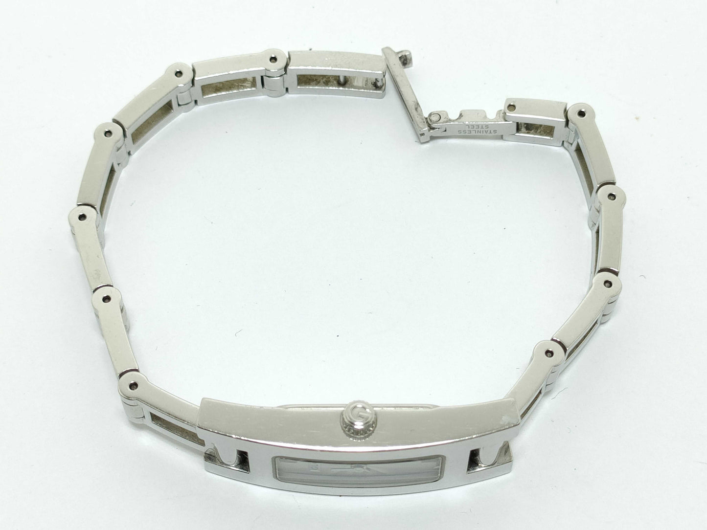 GUCCI 3900L 10738379 SS/QZ Silver Dial Women's Watch
