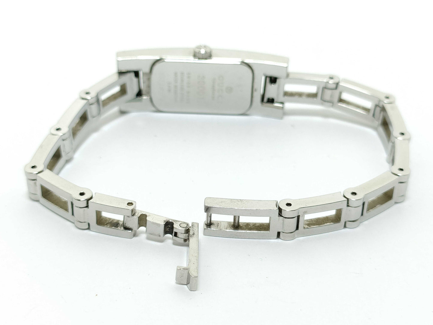 GUCCI 3900L 10738379 SS/QZ Silver Dial Women's Watch