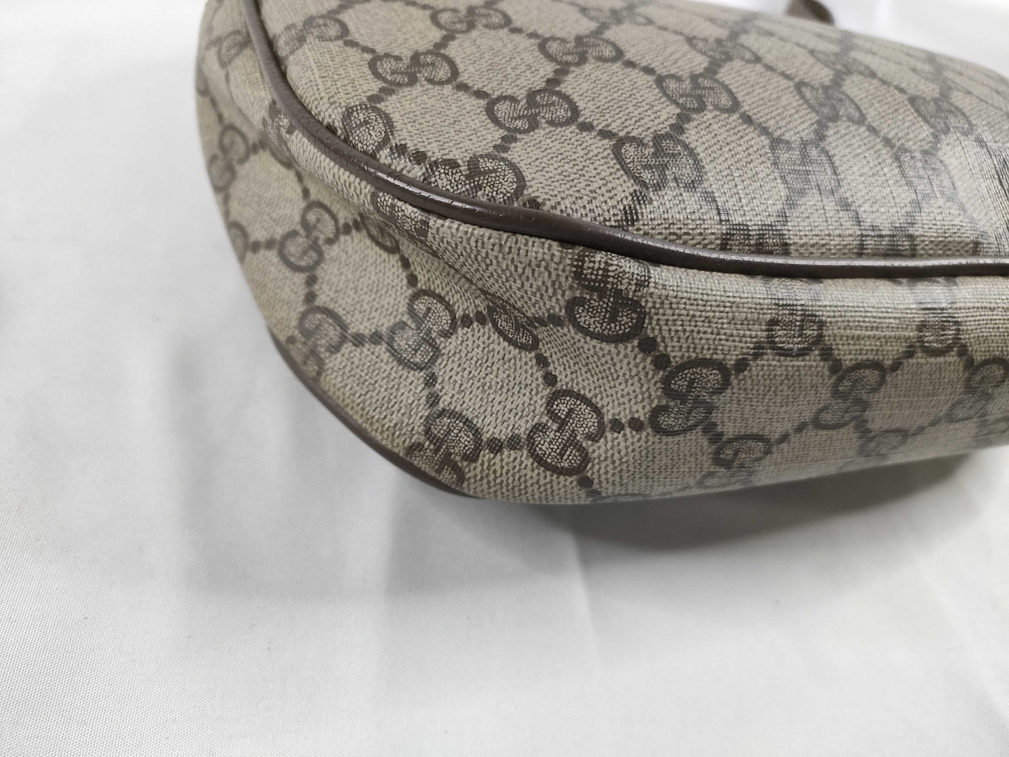 GUCCI GG Supreme Gucci Sherry Line GG Supreme Second Bag 89/01/034 Brown Second Bag