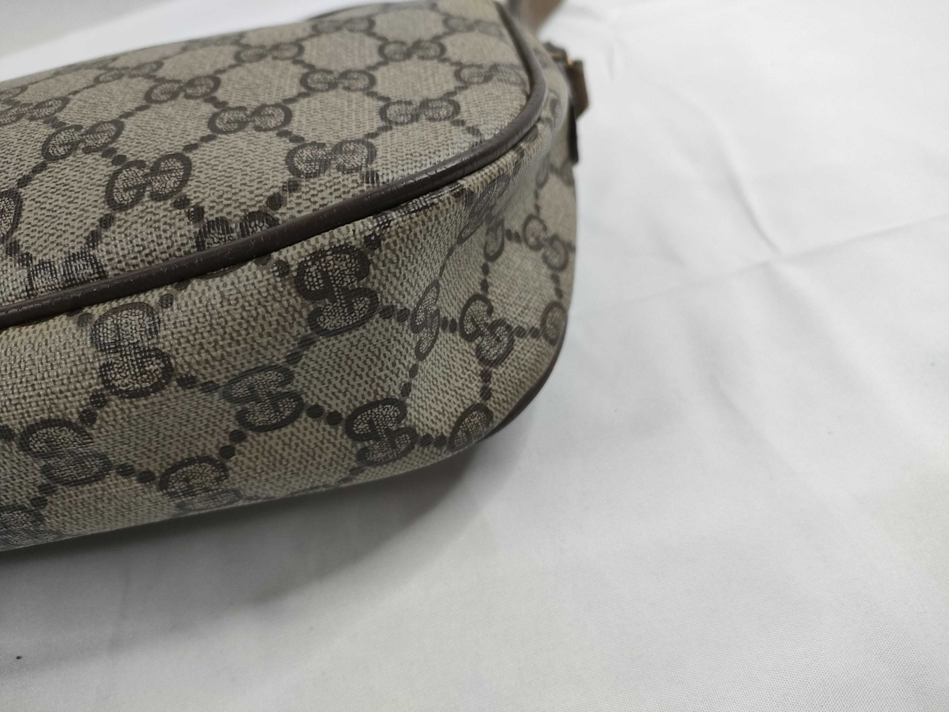 GUCCI GG Supreme Gucci Sherry Line GG Supreme Second Bag 89/01/034 Brown Second Bag