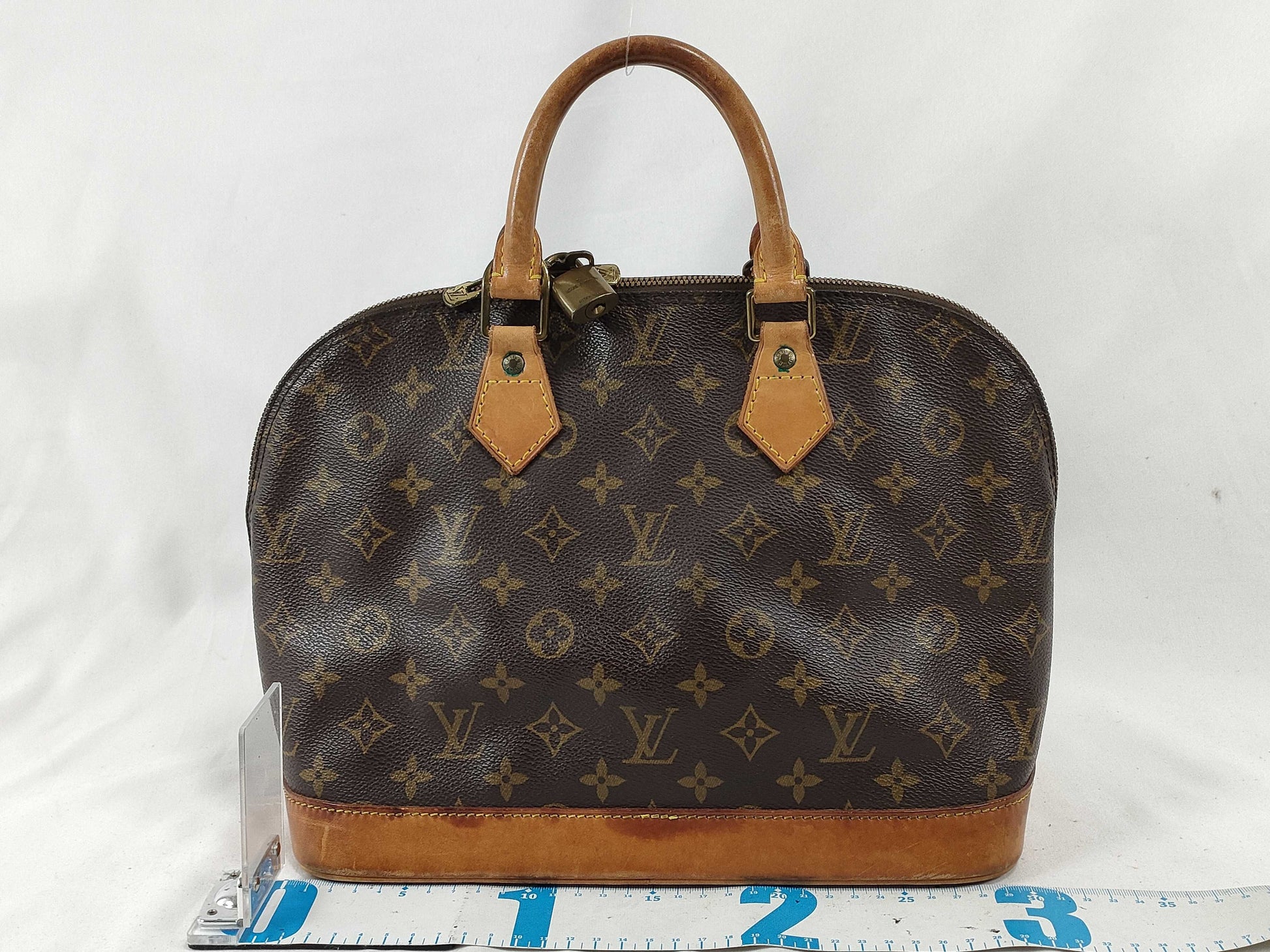 LOUIS VUITTON Monogram LV Monogram ALMA M51130 VI0986 Boston Bag
