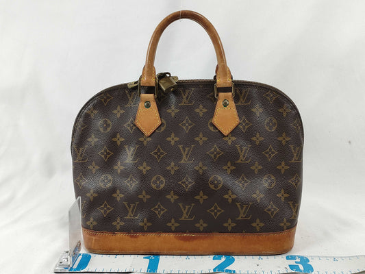 LOUIS VUITTON Monogram LV Monogram ALMA M51130 VI0986 Boston Bag