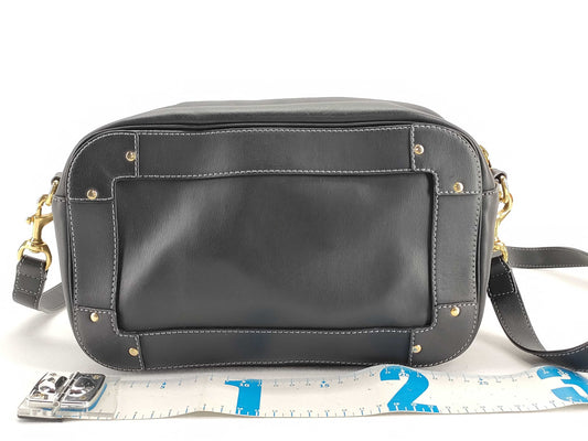 Chloe Chloe Eden Leather Shoulder Bag 01-11-62 Black Shoulder Bag