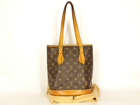 LOUIS VUITTON Monogram LV Monogram Bucket PM M42238 AR0998 Handbag