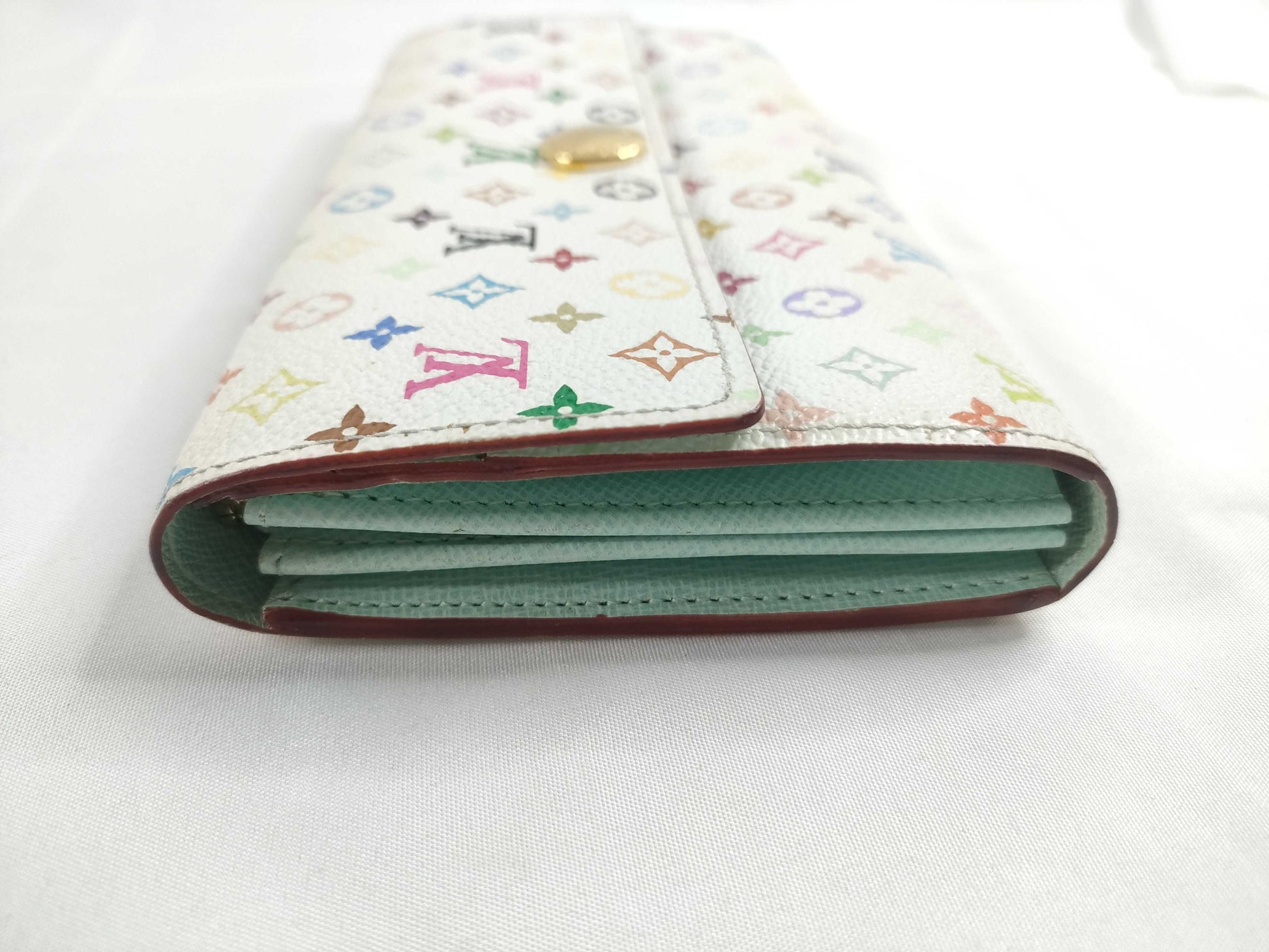 LOUIS VUITTON Monogram Multicolor LV Monogram Multicolor Portefeuille Sara M93746 TH2029 Wallet