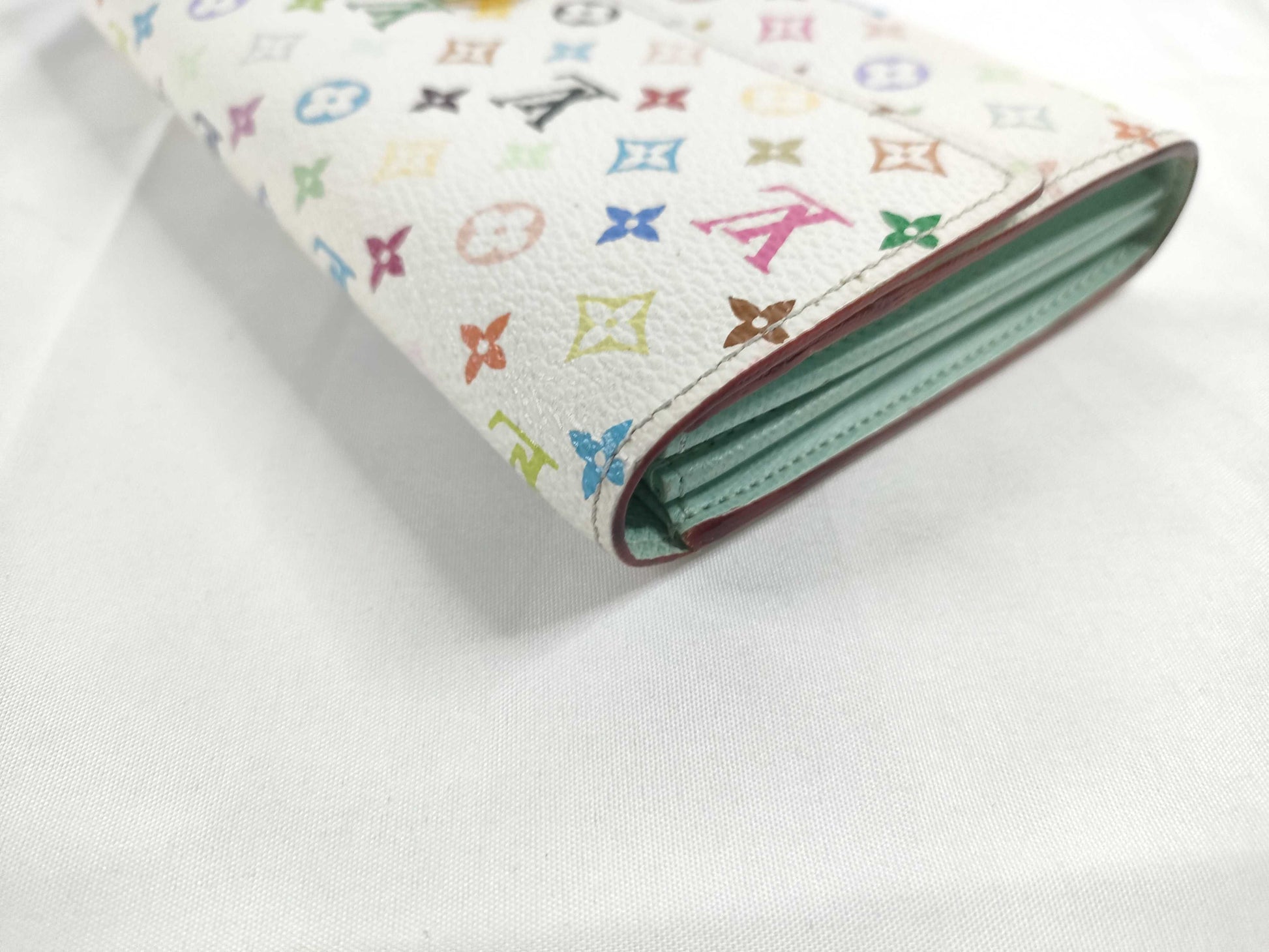 LOUIS VUITTON Monogram Multicolor LV Monogram Multicolor Portefeuille Sara M93746 TH2029 Wallet