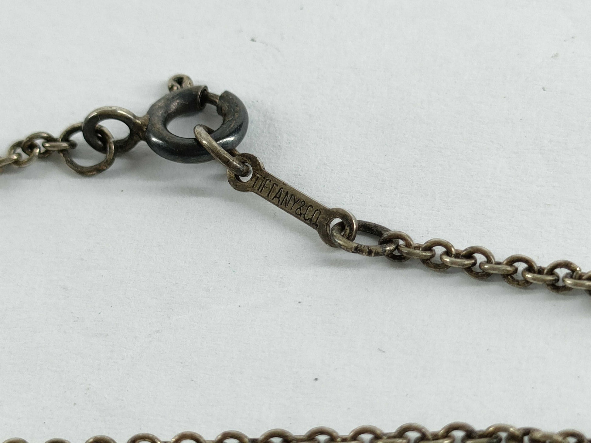 Tiffany&Co. Bean Tiffany Bean Necklace SV925 Necklace