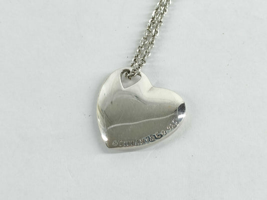 Tiffany & Co. Heart in Heart Necklace SV925 Necklace
