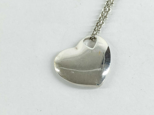Tiffany & Co. Heart in Heart Necklace SV925 Necklace