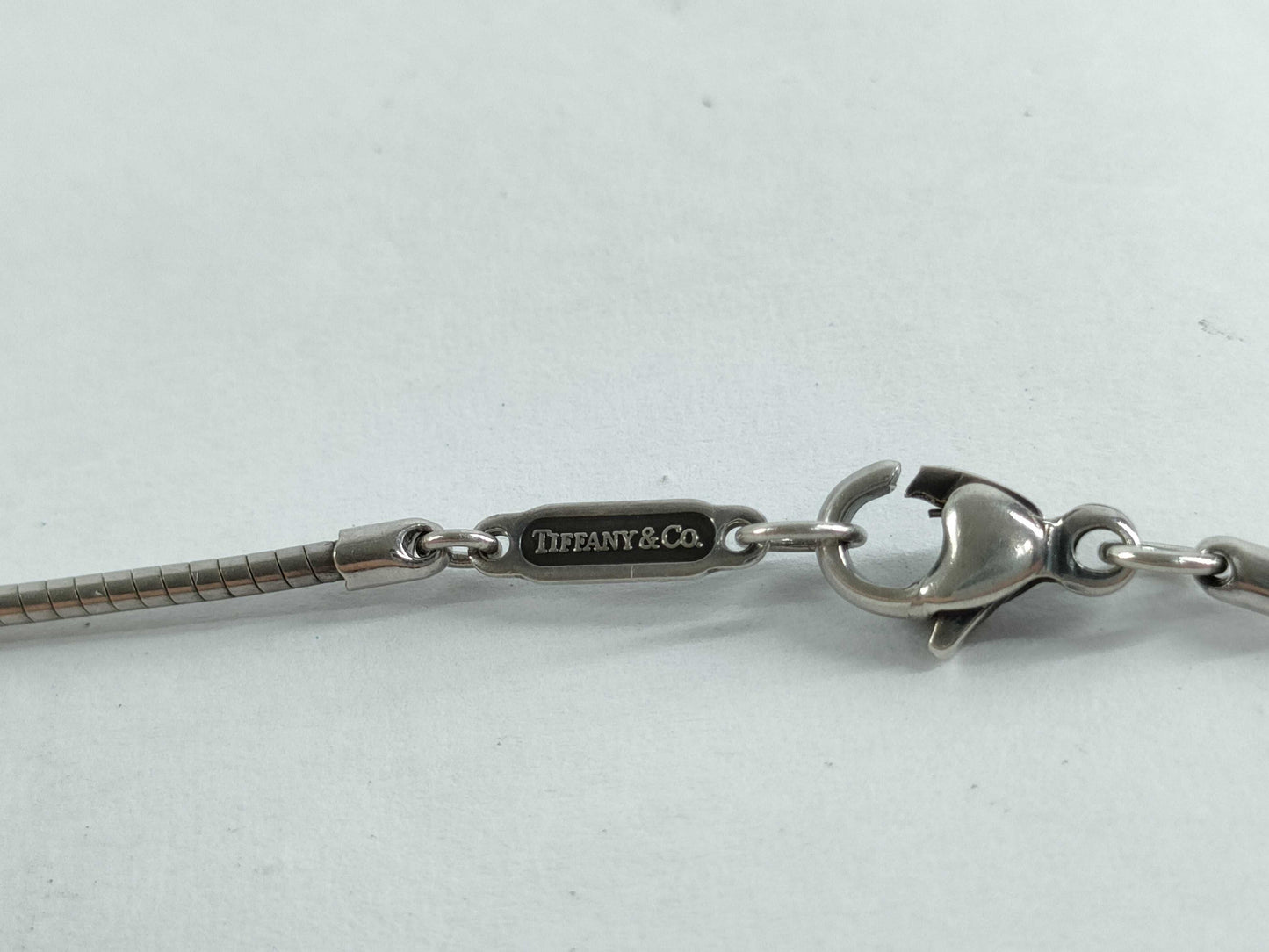 Tiffany&Co. Open Cross Necklace SV925 Necklace