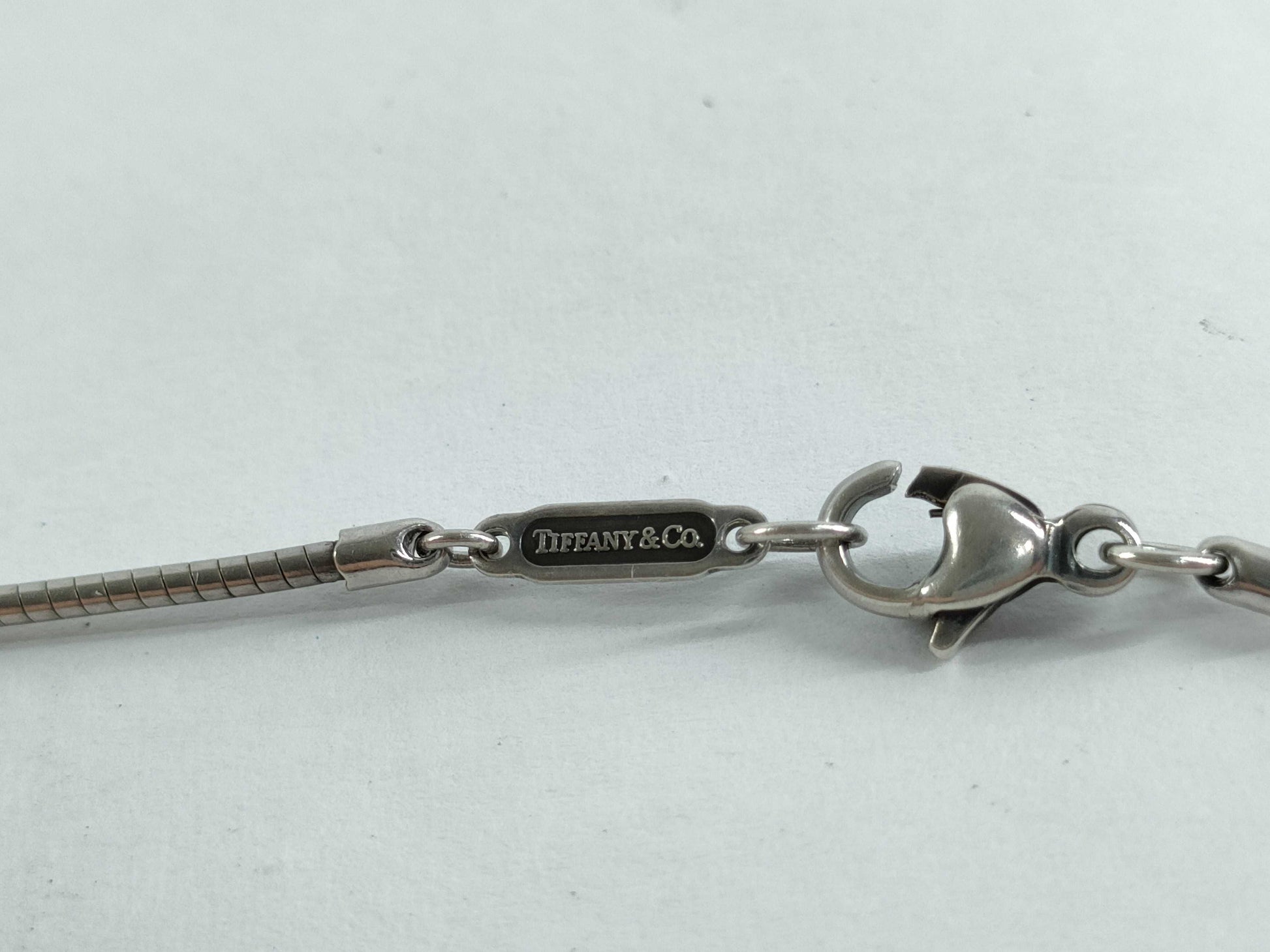 Tiffany&Co. Open Cross Necklace SV925 Necklace