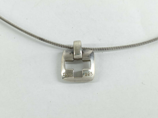 Tiffany&Co. Open Cross Necklace SV925 Necklace