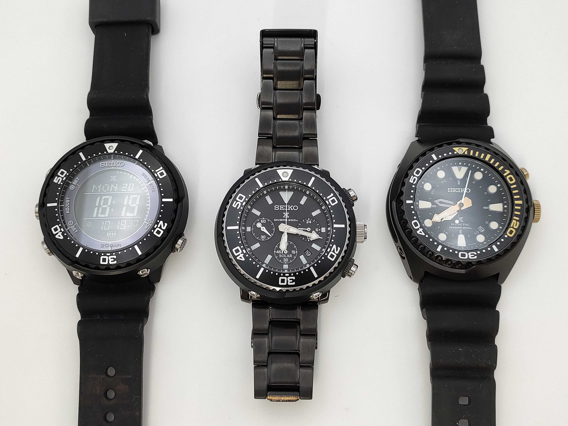 SEIKO 3-point summary watch summary clock summary