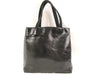 PRADA Leather Tote Bag Black Tote Bag