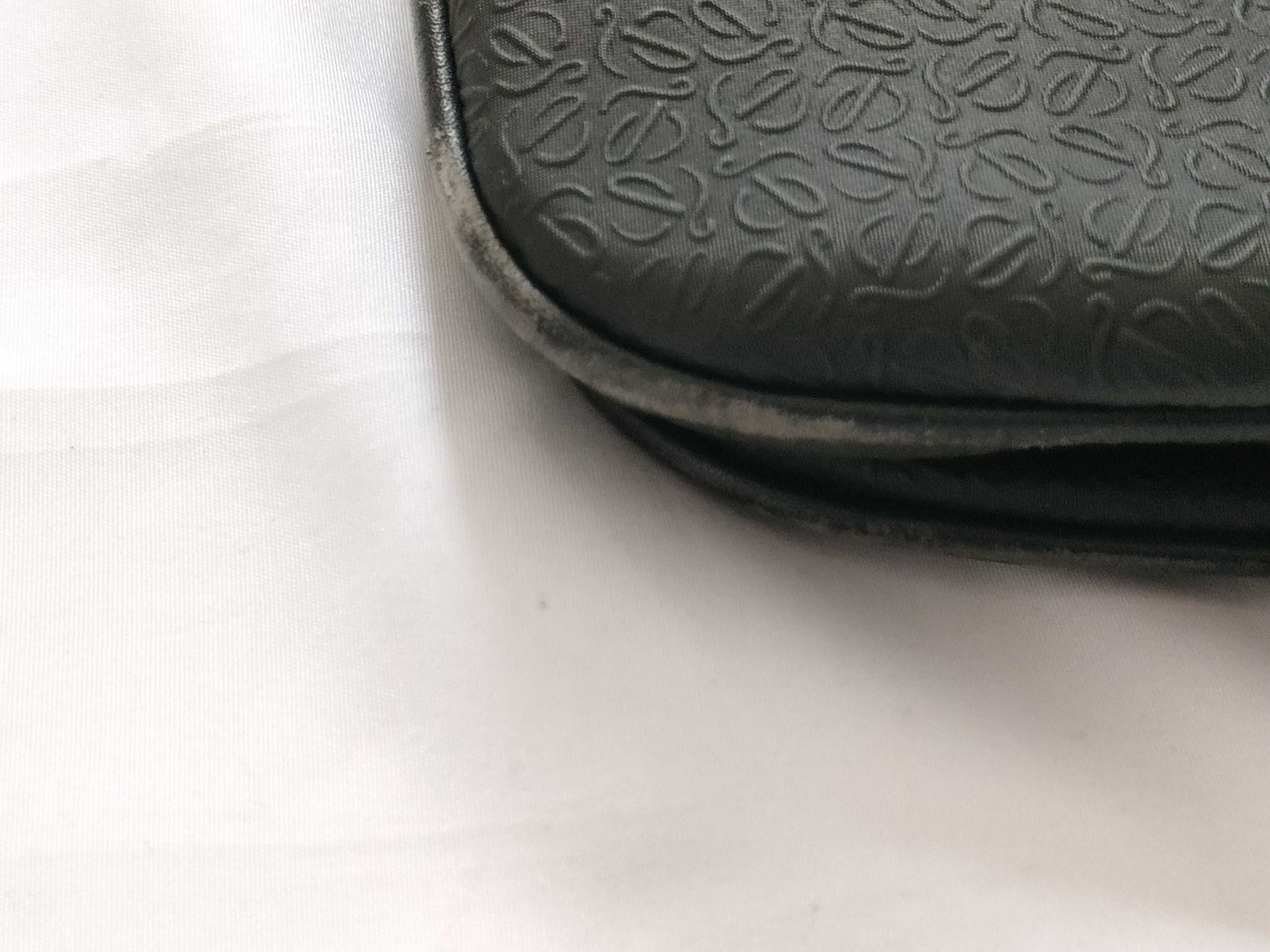 LOEWE PVCx Leather Suitcase Black Suitcase