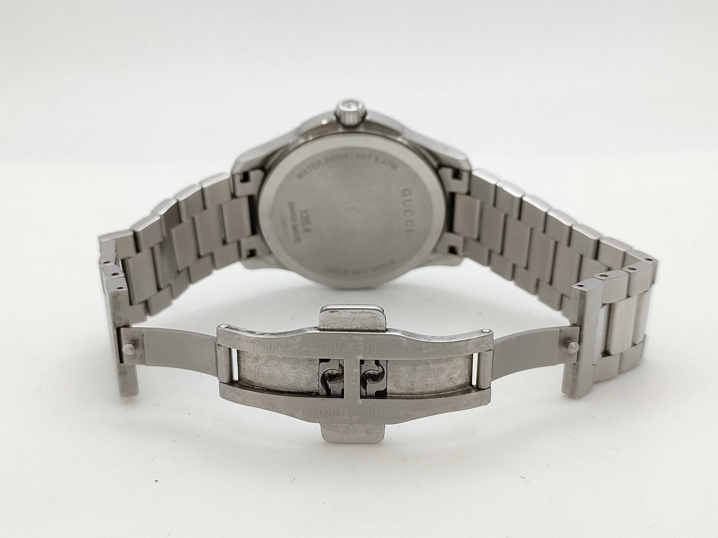 GUCCI 126.4 17088426 Quartz Silver Dial Men's Watch