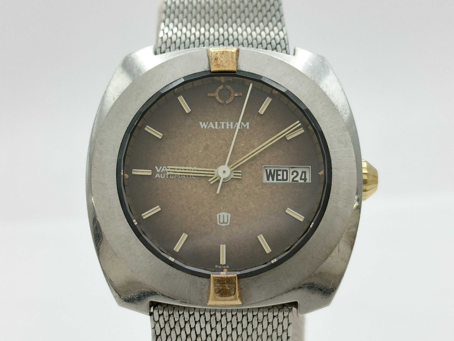 WALTHAM Automatic Brown Dial Current Men's Watch