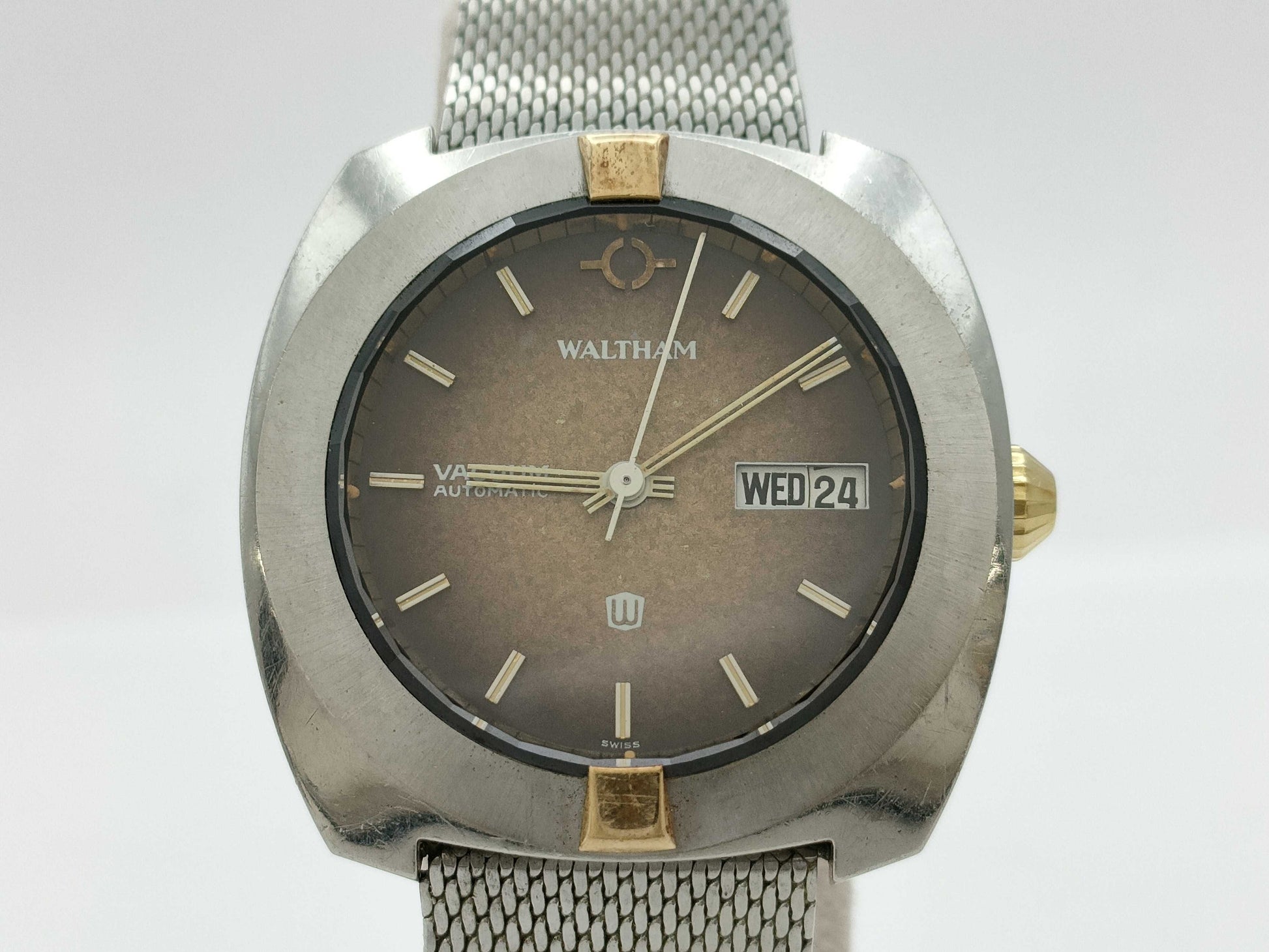 WALTHAM Automatic Brown Dial Current Men's Watch