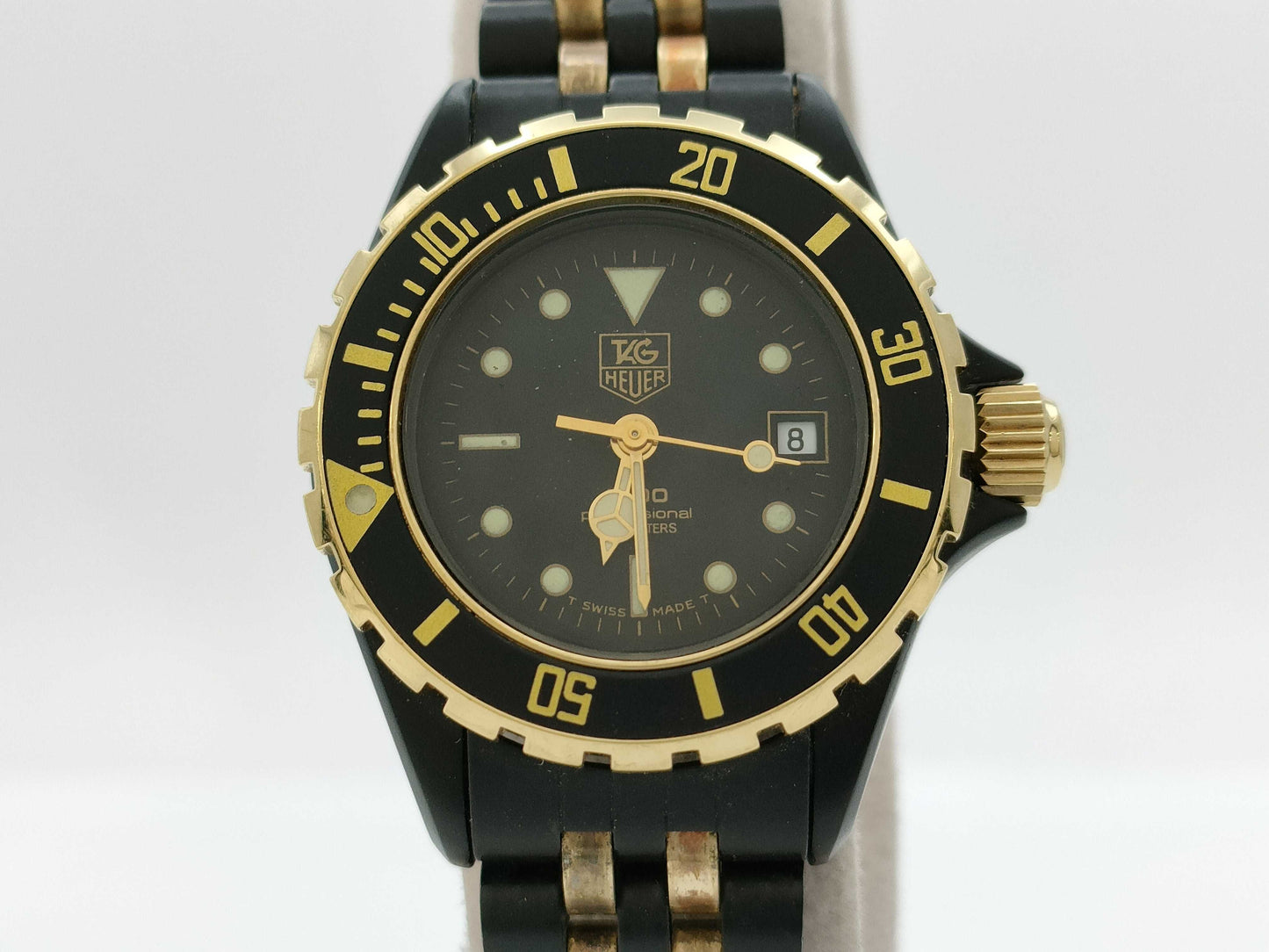 TAG Heuer 980.028N Quartz Black Dial Immovable Women's Watch