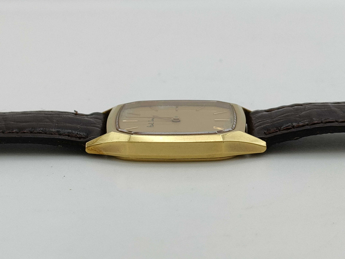 Paul Smith 7N0081 Quartz Gold Dial K18 Immovable No Guaranteed Operation Women's Watch