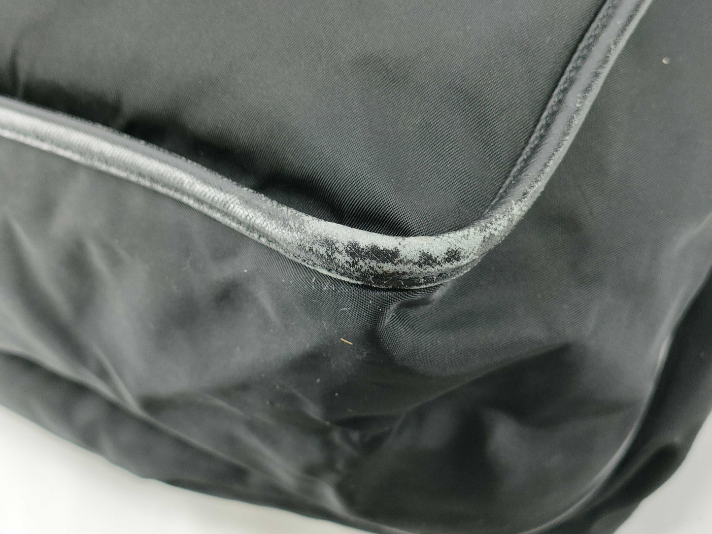 PRADA Nylon Prada Tesuto Shoulder Bag Black Shoulder Bag