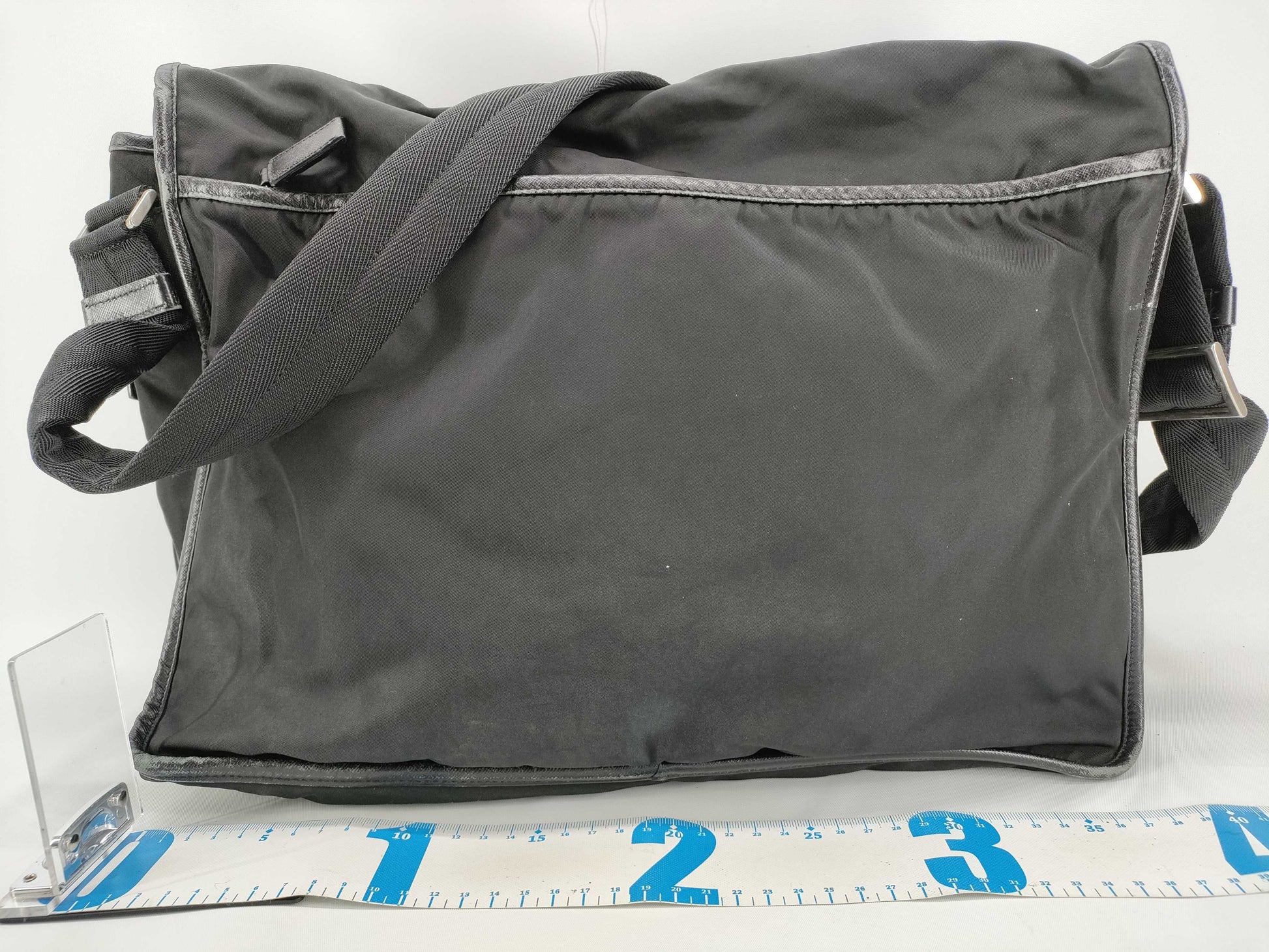 PRADA Nylon Prada Tesuto Shoulder Bag Black Shoulder Bag