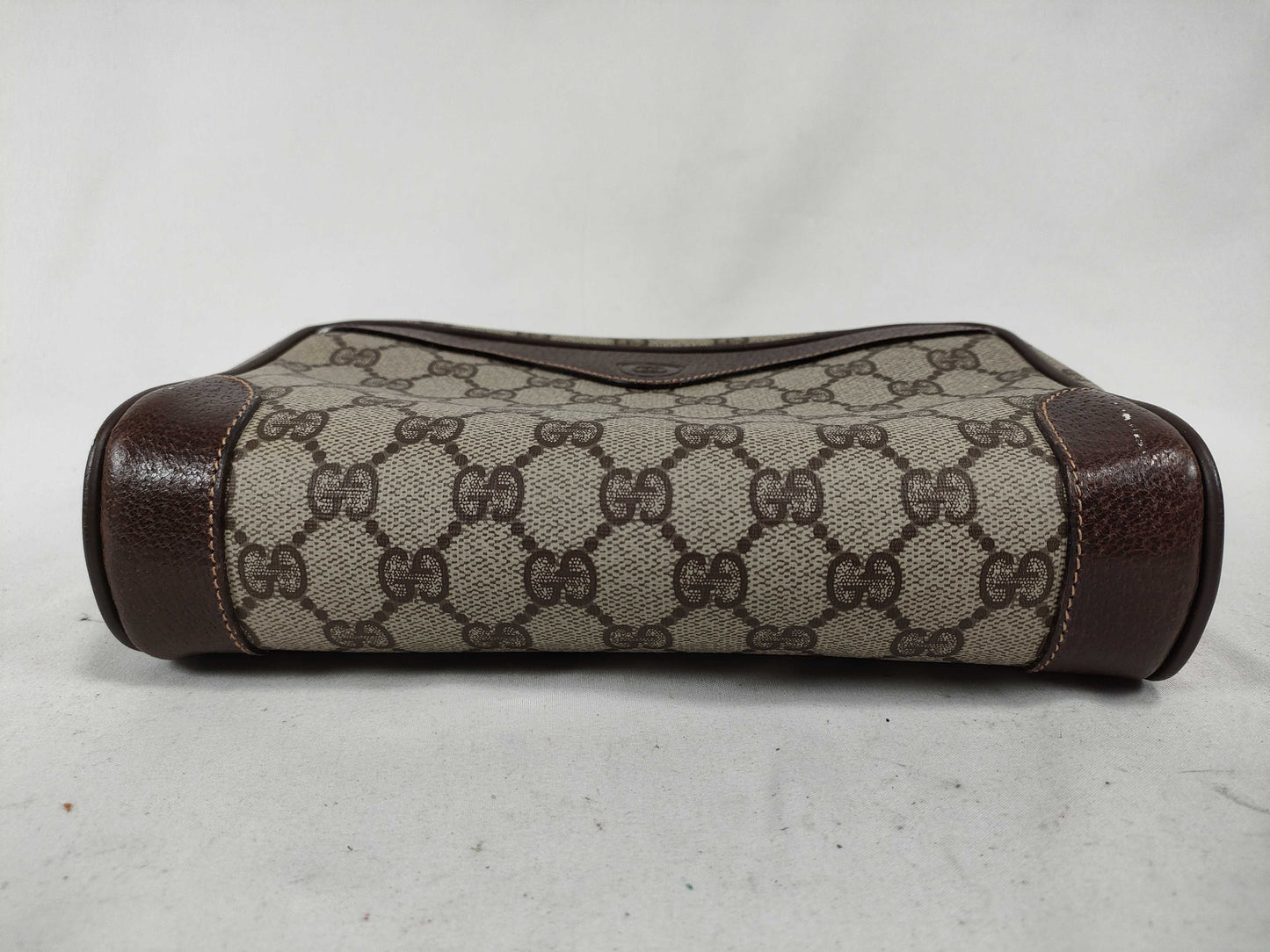 GUCCI GG PVC Second Bag Brown Second Bag