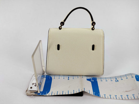 Valextra Iside Belt White Shoulder Bag SGES0061028