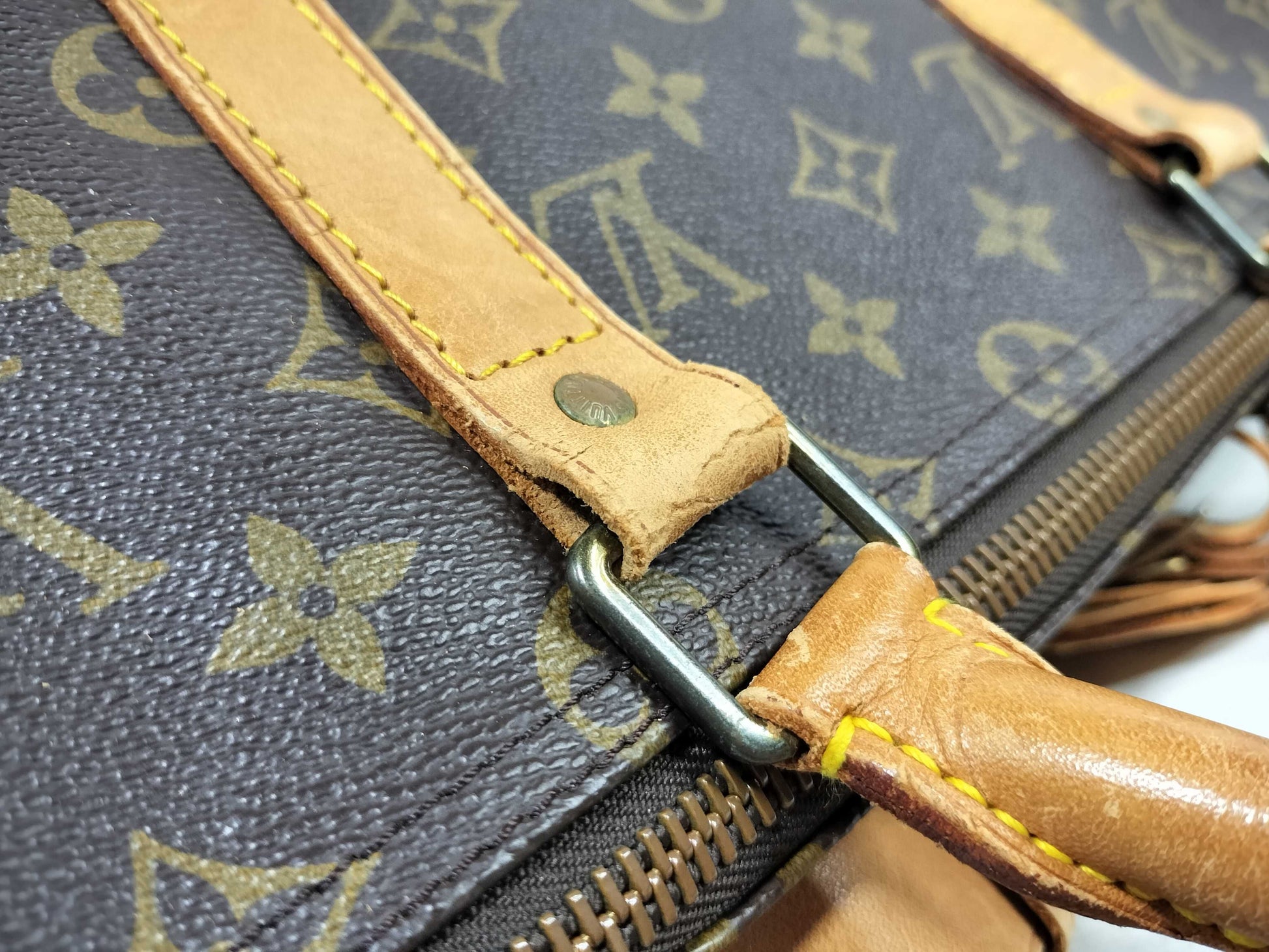 LOUIS VUITTON Monogram Monogram Keypol 50 M41426 Boston Bag
