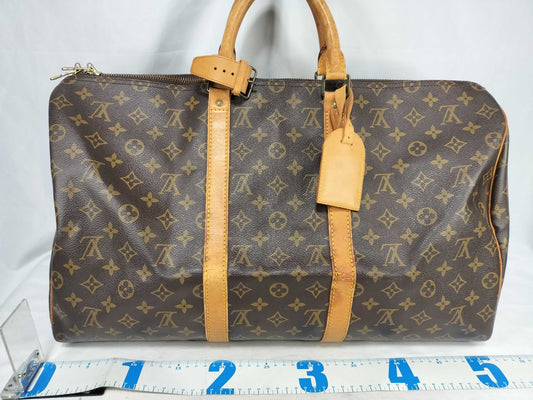 LOUIS VUITTON Monogram Monogram Keypol 50 M41426 Boston Bag