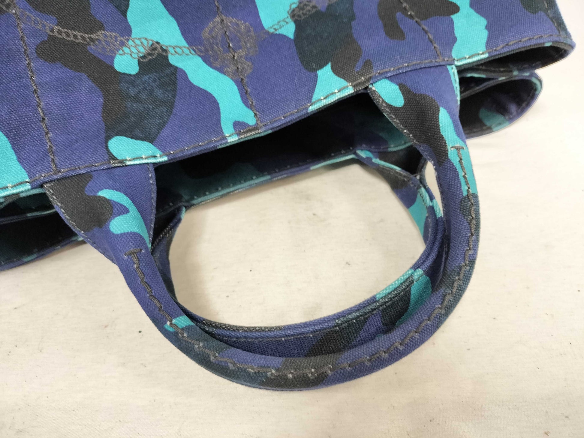 PRADA Kanapa Denim B2642B Tote Bag