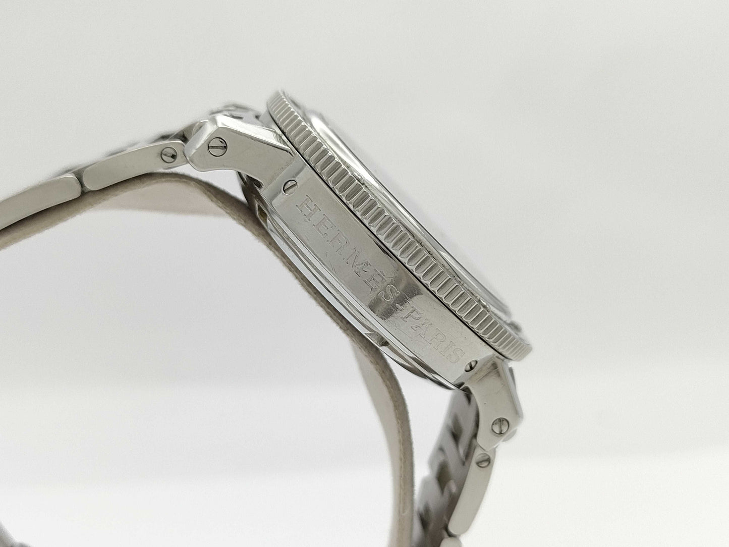 HERMES Clipper Diver CL2.910 1397938 Quartz Boys Watch