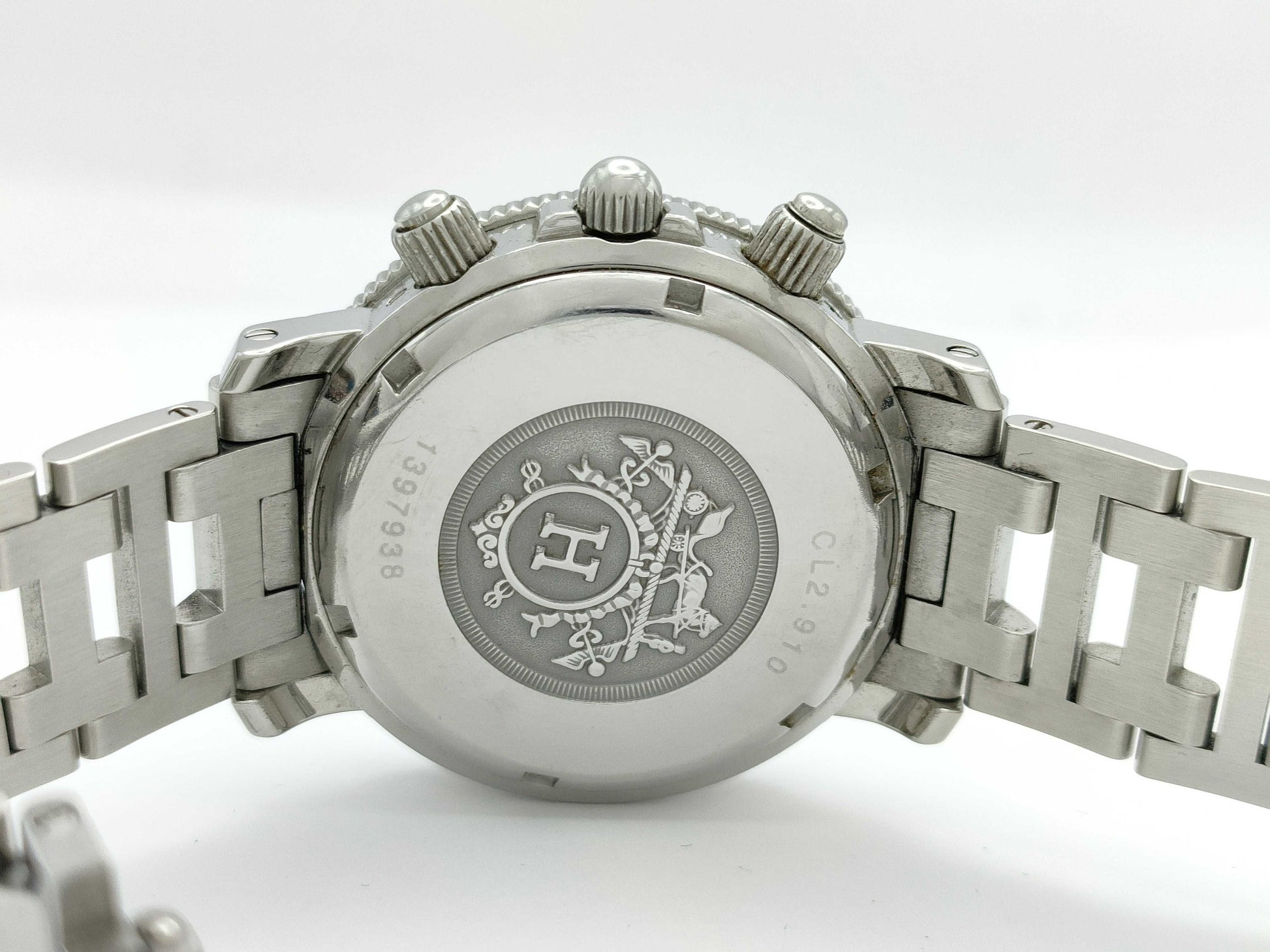 HERMES Clipper Diver CL2.910 1397938 Quartz Boys Watch