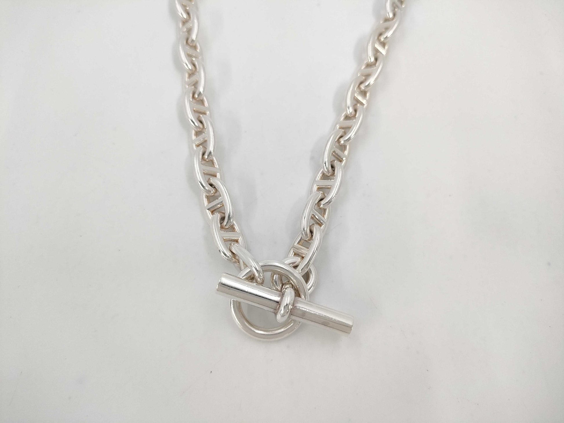 HERMES Chaine d'Ancre MM Necklace 925 Necklace