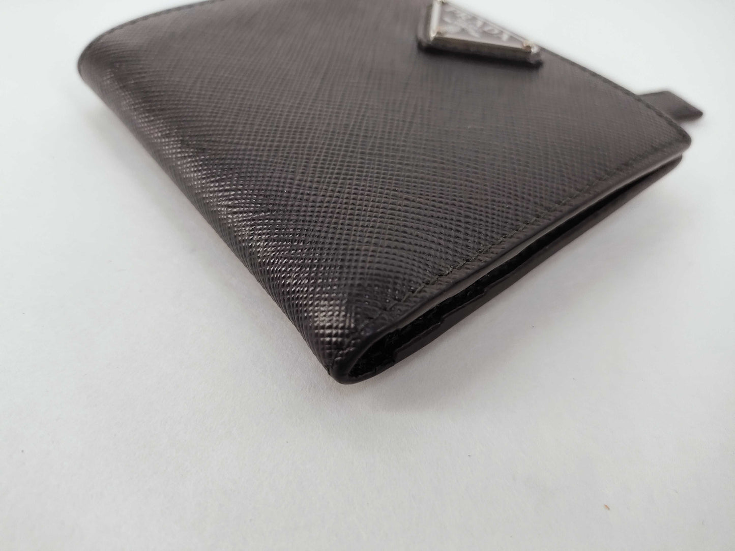 PRADA Saffiano Triangle Wallet 2ML049 Wallet