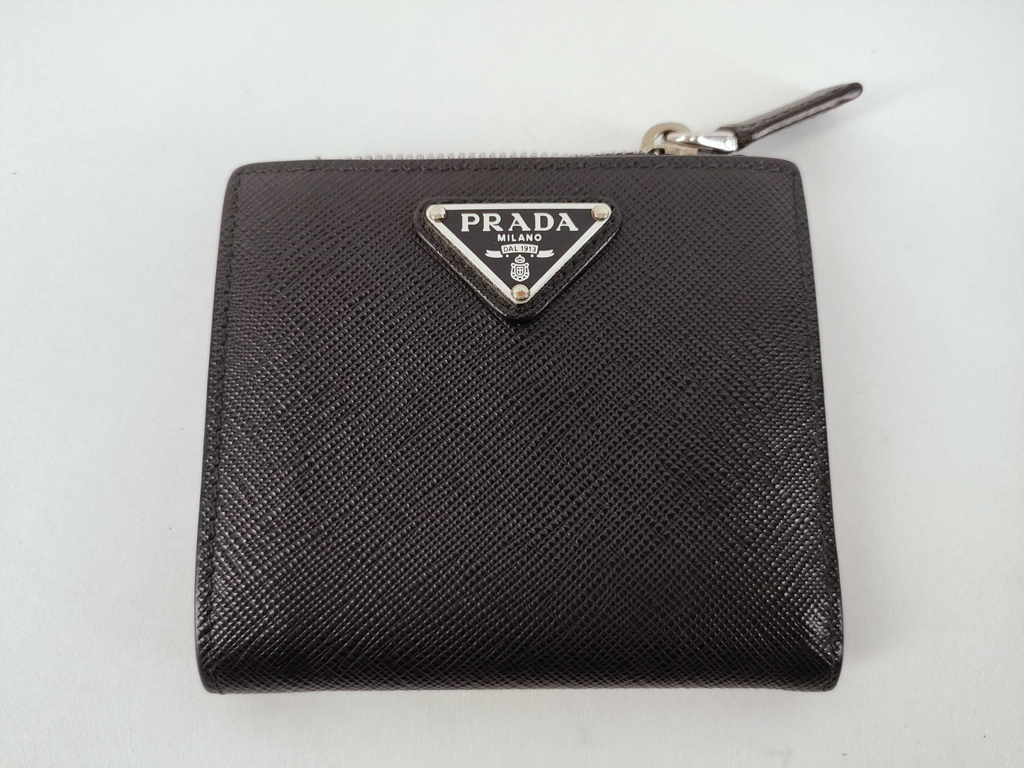 PRADA Saffiano Triangle Wallet 2ML049 Wallet