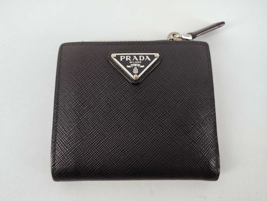 PRADA Saffiano Triangle Wallet 2ML049 Wallet