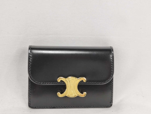 CELINE Triomphe Card Case Card Case, Pass Case, Business Card Holder