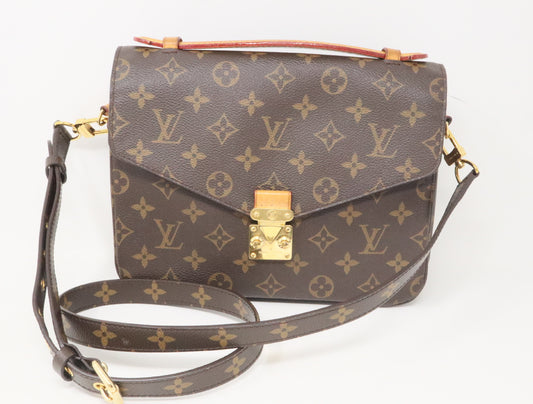 LOUIS VUITTON Vuitton Monogram Pochette Metis MM M44875 PL2156 Shoulder Bag