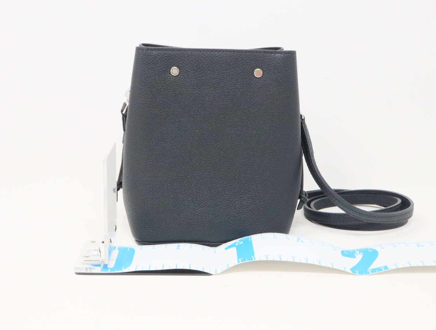 LOUIS VUITTON LV Logo Nano Lockme Bucket M68709 RFID Shoulder Bag