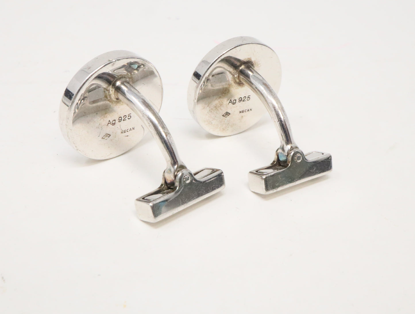 LOUIS VUITTON M64581 Bouton de Manchette Fleur Cufflinks, 925, 15.1g, Tie Clip/Cufflinks