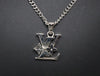 LOUIS VUITTON M02254 Pendant Monogram Row DI2284 Necklace
