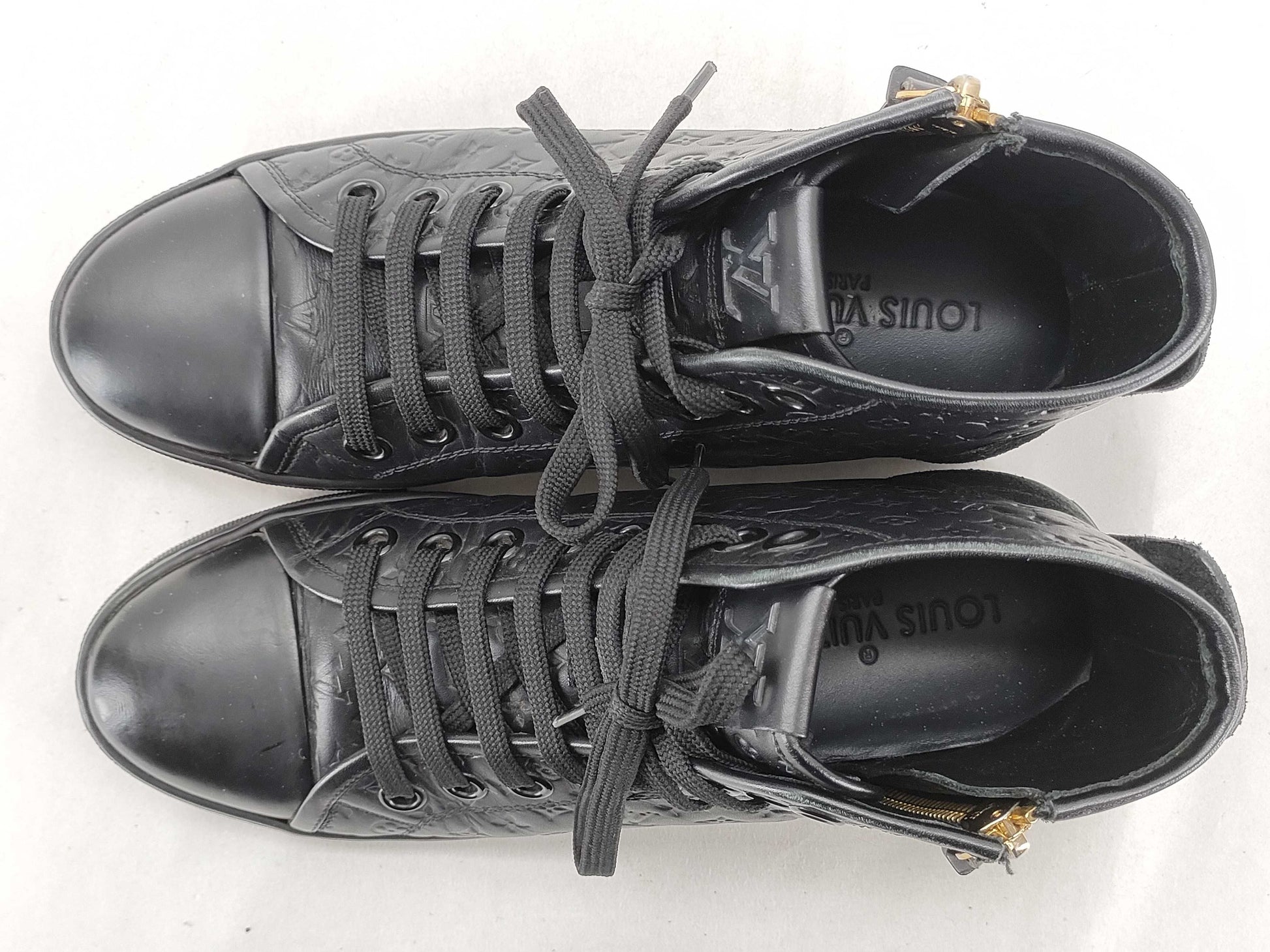 LOUIS VUITTON Monogram Louis Vitton Women's Shoes Size 36 Sneakers