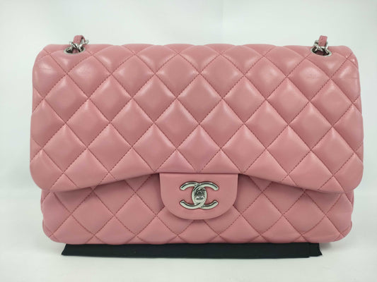 CHANEL Matelasse Pink Shoulder Bag