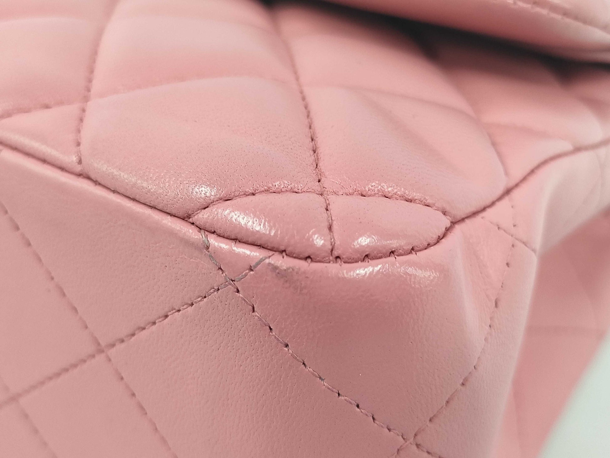 CHANEL Matelasse Pink Shoulder Bag