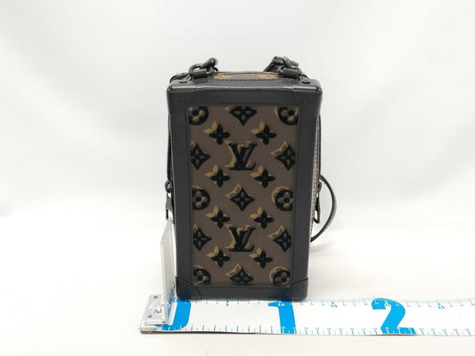 LOUIS VUITTON Monogram Tuftage Vertical Soft Trunk M45044 Shoulder Bag