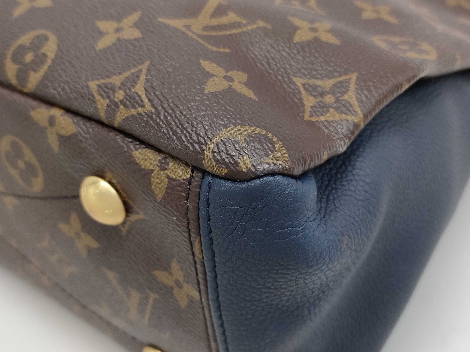 LOUIS VUITTON Pallas MM Shoulder Bag Tote Bag